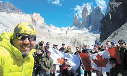 Once in a lifetime adventure: Top cadets in Chile