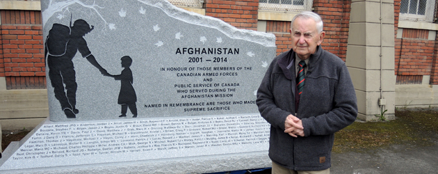 UNVEILING A NEW MONUMENT