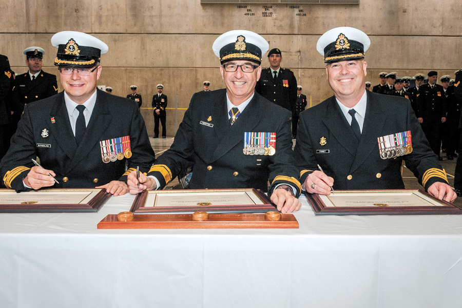 Halifax base changes leadership