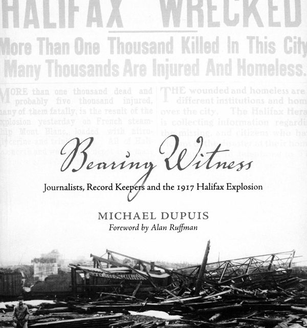 Book examines Halifax Explosion through journalist accounts