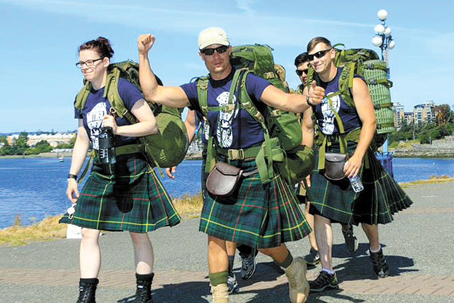 Reservists up the ante in support of the Arthritis Walk