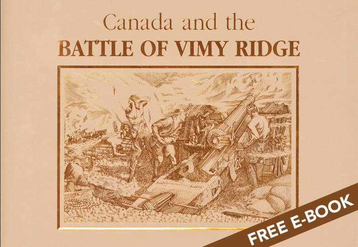 Free E-book on Vimy Ridge battle