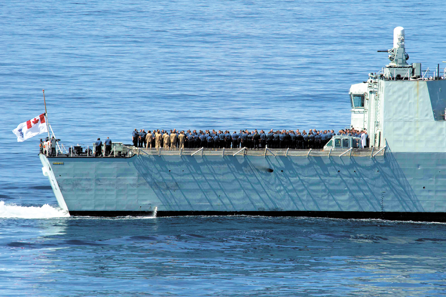 Winnipeg pauses for Battle of the Atlantic ceremony