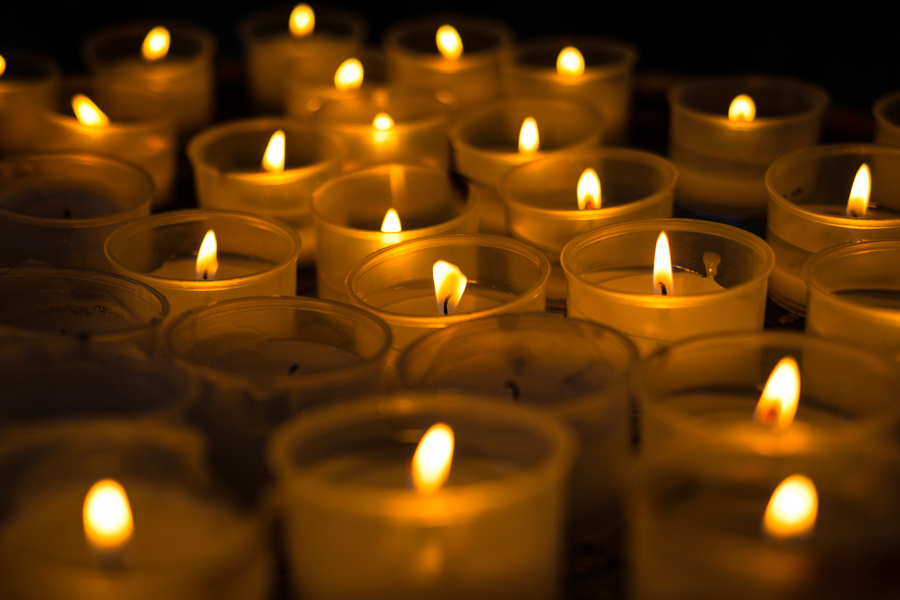 Candlelight vigil