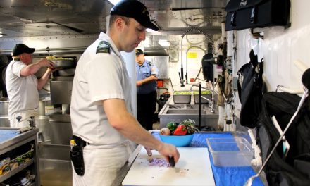 What’s cooking in HMCS Ottawa