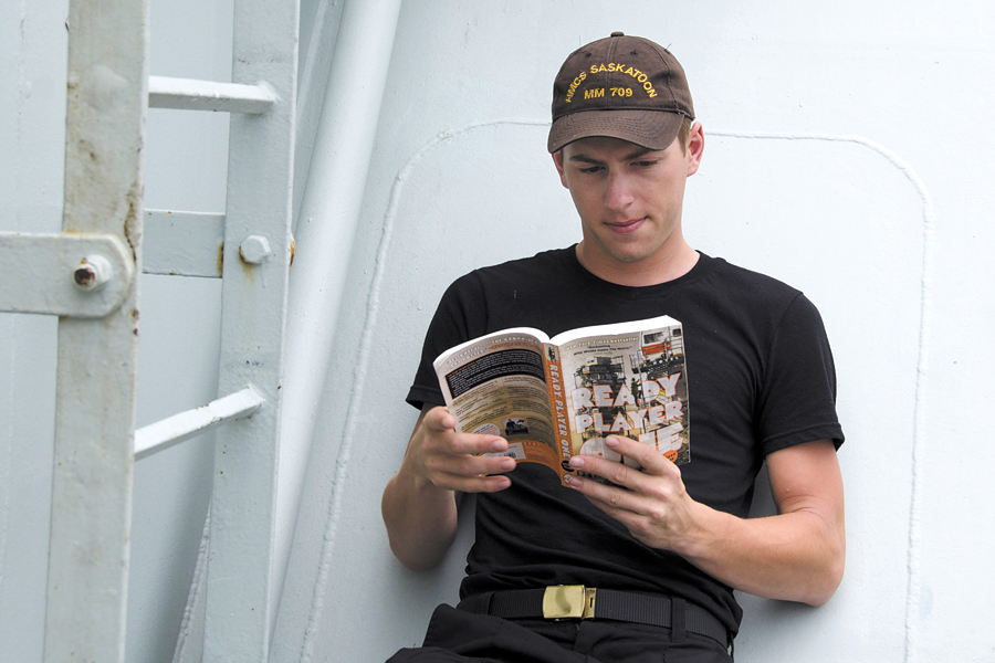 Life aboard Saskatoon: What are you reading?