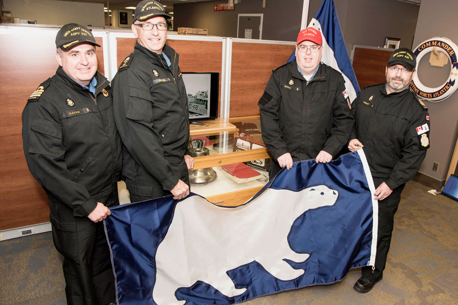 HMCS Labrador’s Polar Flag to fly again