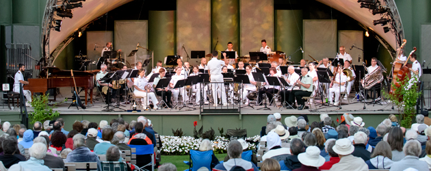 In Photos: Naden Band performs at Butchart Gardens