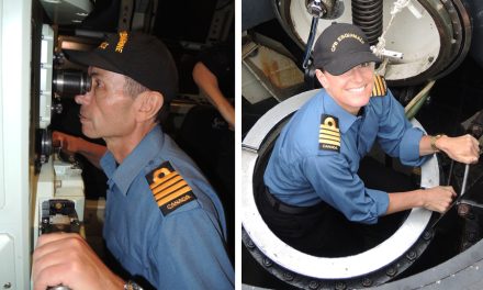 Naval ambassadors become submariners for a day
