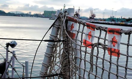Canada Day on board HMCS Ottawa