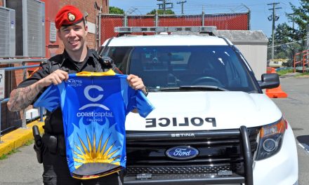 Military Police member puts “Best” foot forward for charity