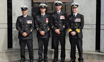 Sailors honoured on Wall of Valour