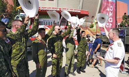 Calgary Stampede – lots of military excitement
