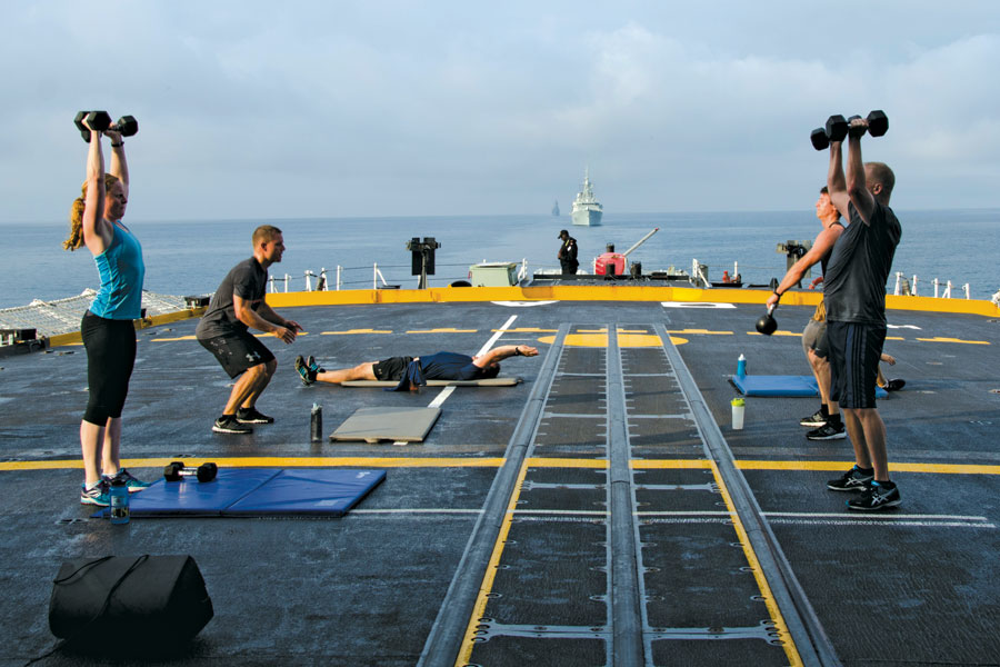 HMCS Ottawa has a Biggest Loser winner