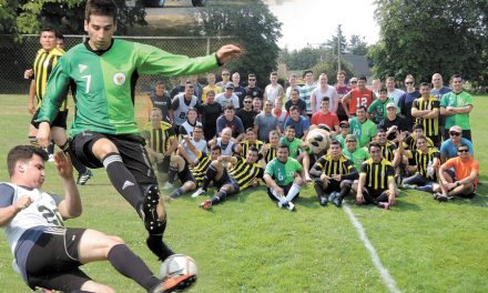 Chilean Navy takes the win at friendly soccer match
