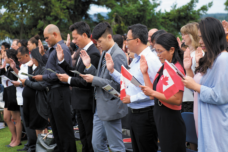 New Canadians, young and old, celebrate citizenship