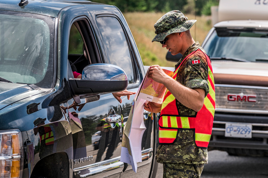 Additional military personnel arrive in B.C.’s interior