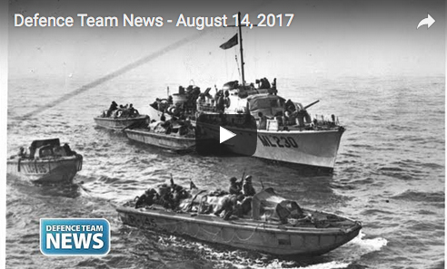 Defence Team News – August 14, 2017
