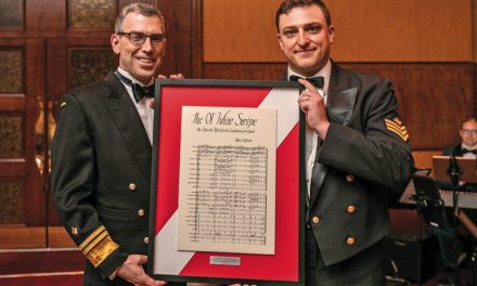 Stadacona Band member pens new Coast Guard march