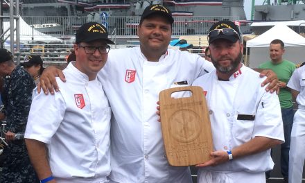Galley Wars at Fleet Week earns ship chefs top trophy