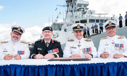 Rear-Admiral Baines takes Halifax command