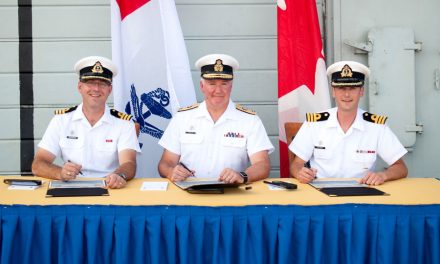 HMCS Winnipeg Change of Command
