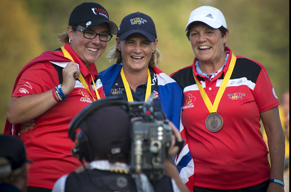 Golfer closes circle on comeback with Invictus bronze