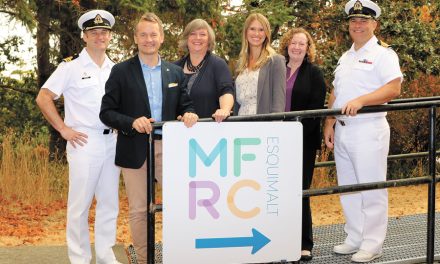 Veteran Affairs minister visit a family affair