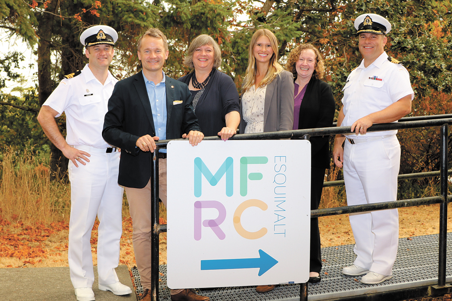 Veteran Affairs minister visit a family affair