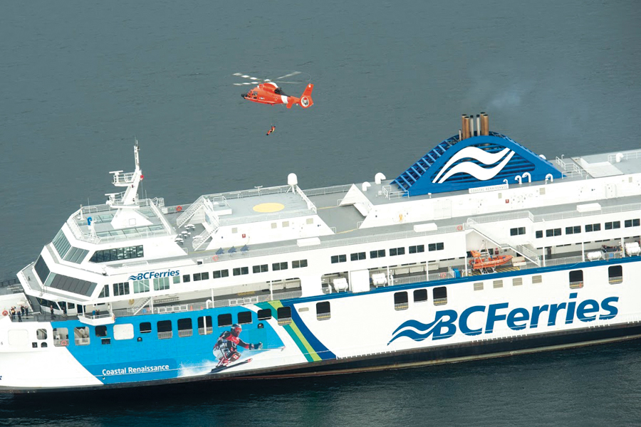 Mayday, Mayday! Maritime disaster simulated in B.C.