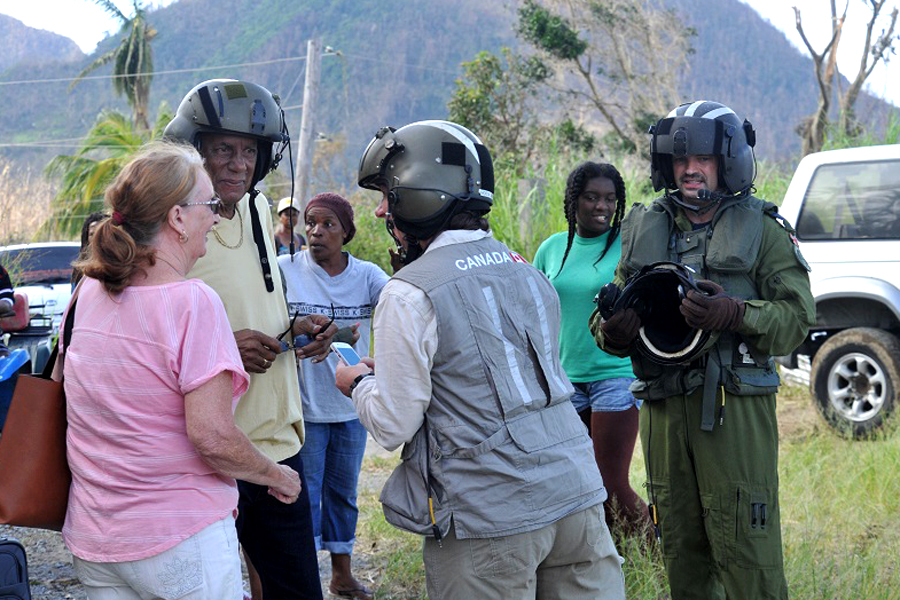 HMCS St. John’s returns after critical relief work