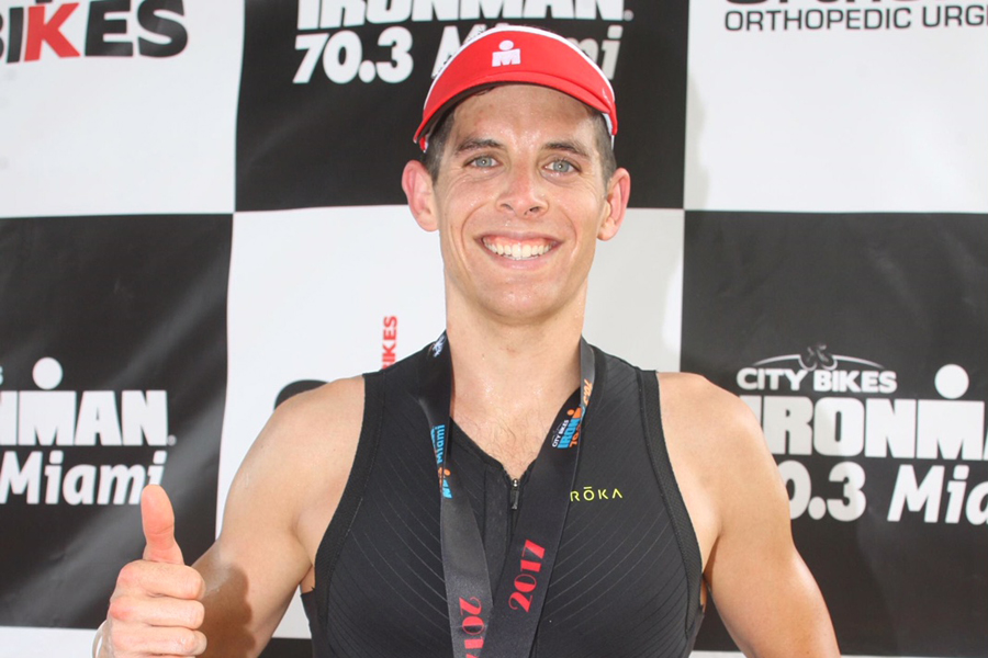 Sailor beats Miami heat, qualifies for Ironman Worlds