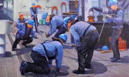 Marine artist joins charity exhibition