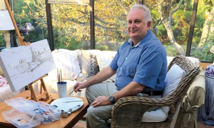 Artist’s work inspires to educate