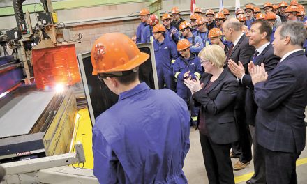 Steel cut on Max Bernays – Arctic and Offshore Patrol Vessel