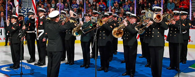 In Photos: Vancouver Canucks Military Appreciation Night