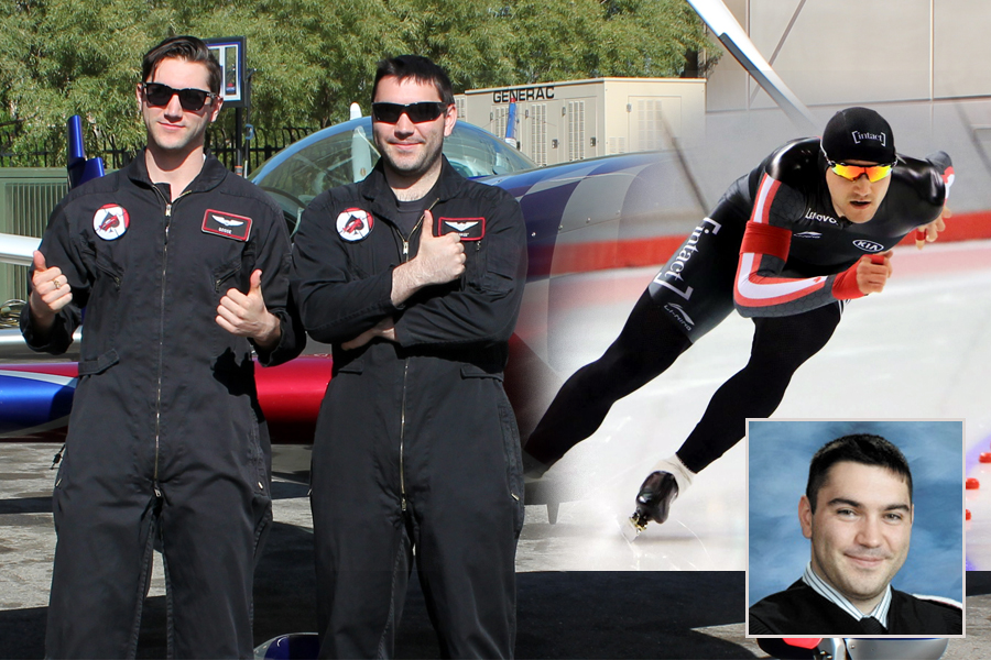 Brothers proud to represent Canada on different stages