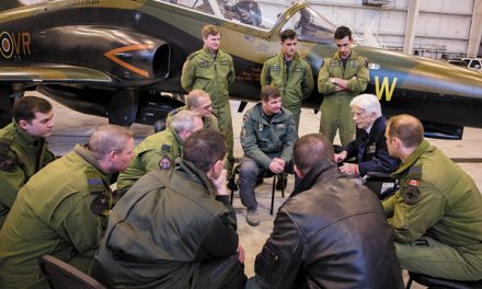 Past meets present – 419 Tactical Fighter (Training) Squadron