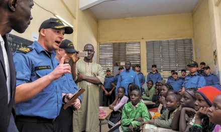 Halifax school, navy send donations to West African schools