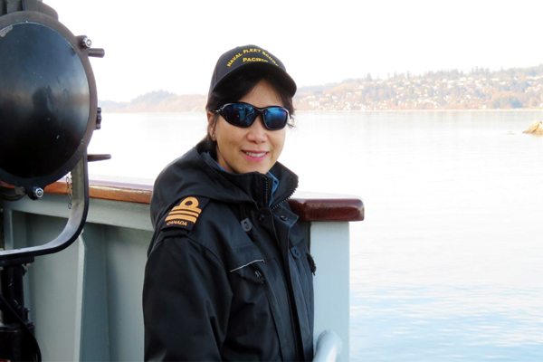 Vietnamese refugee gives back as naval officer