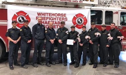 HMCS Yellowknife represents sister ship in Whitehorse