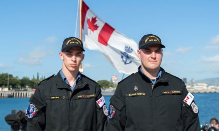 Sailors’ military training saves a life