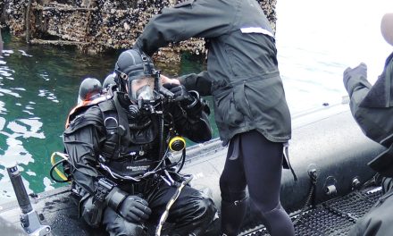 Divers test new lightweight gear
