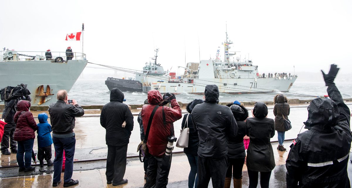 Sailors return home from West African deployment