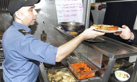 HMCS Whitehorse cooks serve up delectable morale meals