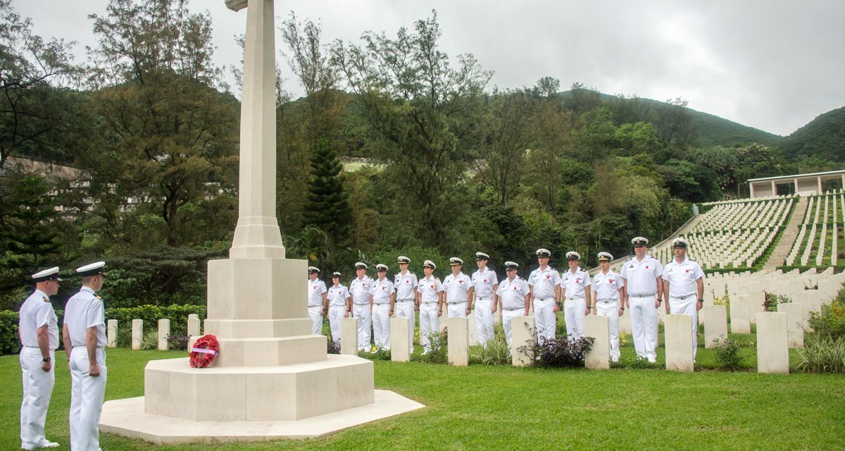 HMCS Vancouver remembers Canadian soldiers: The Battle of Hong Kong