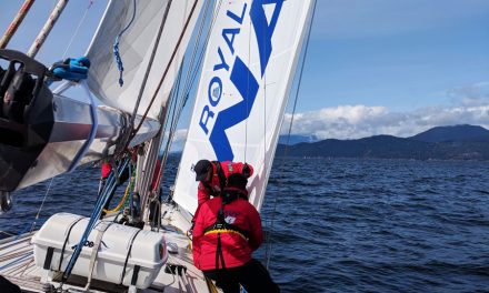 Sail training vessel prepares for Swiftsure