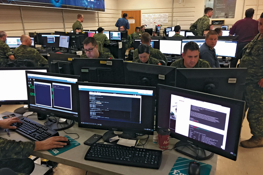 Exercise Cyber Challenge, making of a modern military
