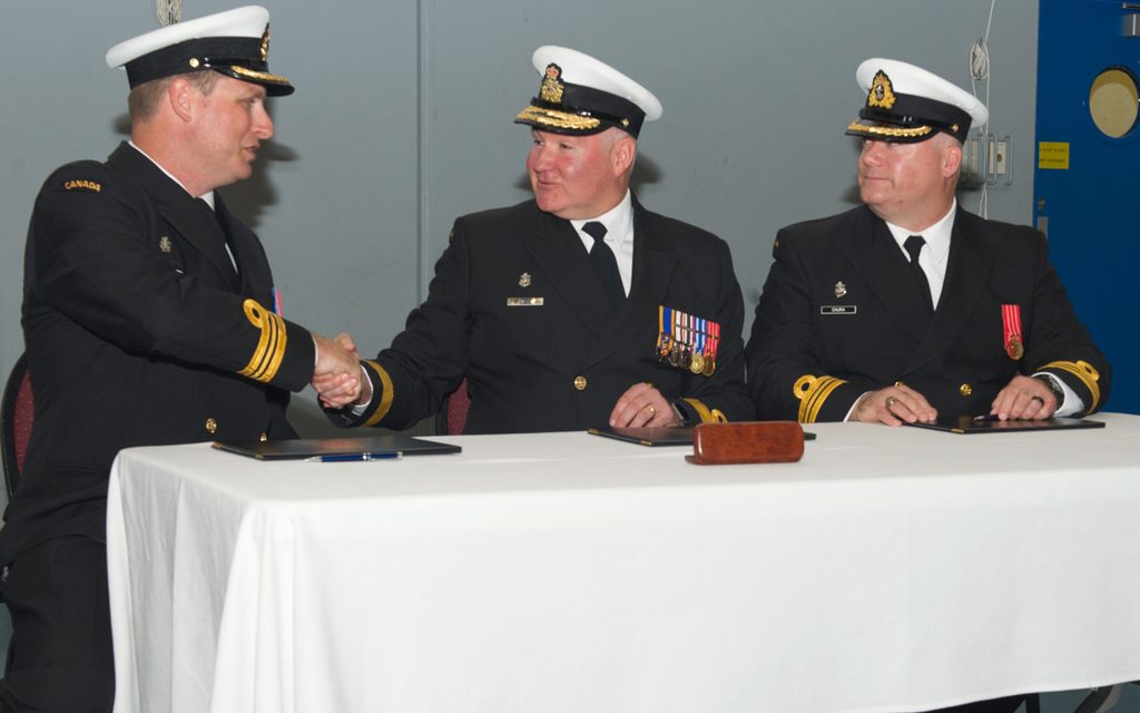 Naval Security Team change of command