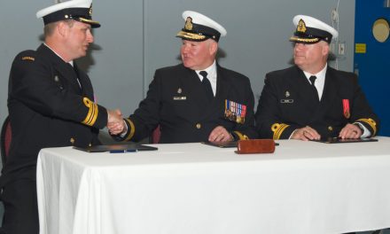 Naval Security Team change of command